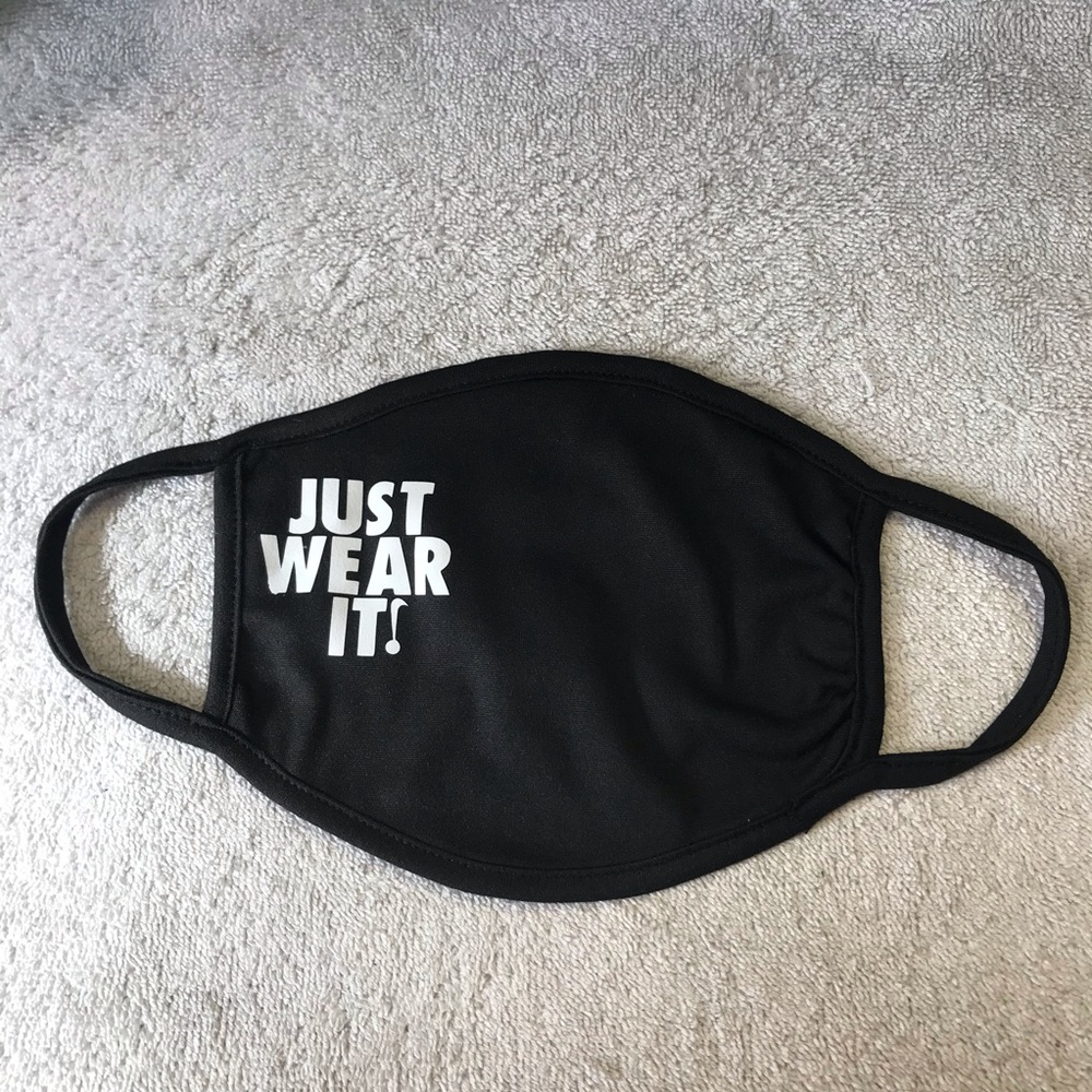 100 % Cotton Face Mask Nike Inspired